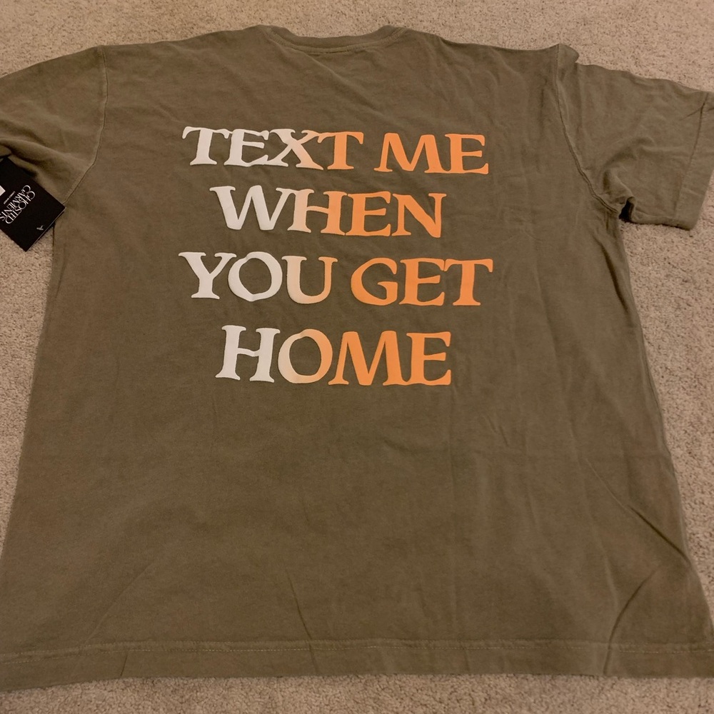 Lonely Ghost “Text me when you get home” T-shirt